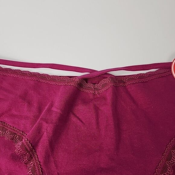 4 Splendies Bikini Brief Womens 1X Underwear Panties Sheer Lace Cotton Mix NWT - Picture 7 of 16